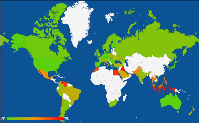 2025 Q1 What is in mind – Map Chart
